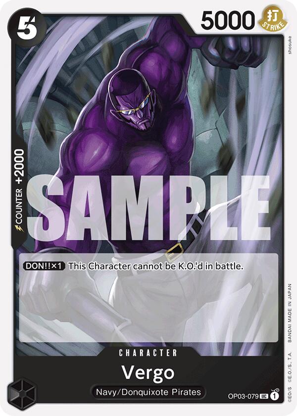 Vergo (Reprint) [Premium Booster -The Best-] OP03-079