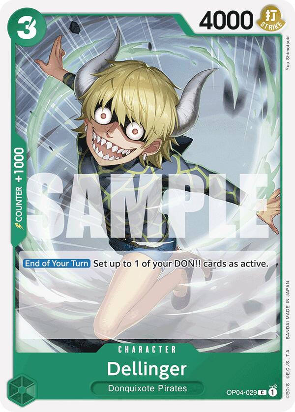 Dellinger (Reprint) [Premium Booster -The Best-] OP04-029