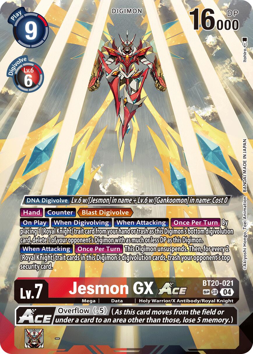 Jesmon GX ACE [BT20-021] (Textured) [Release Special Booster Ver