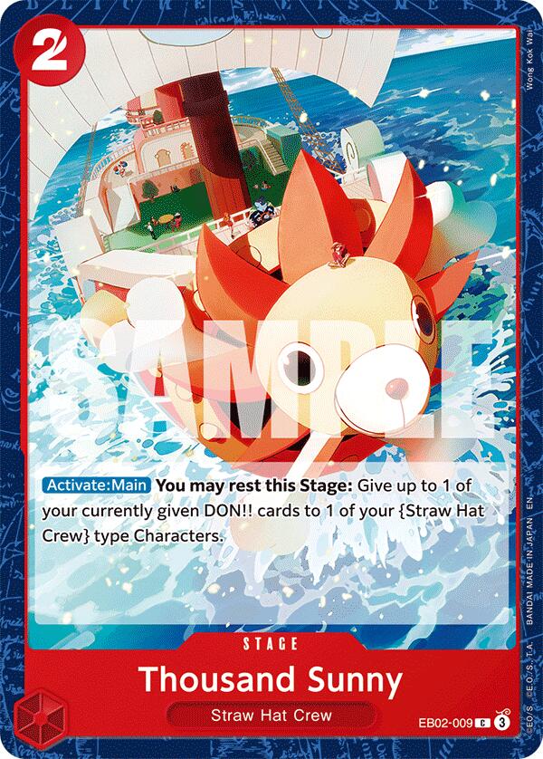 Thousand Sunny [Extra Booster: Anime 25th Collection] eb02-009
