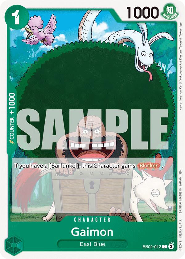 Gaimon [Extra Booster: Anime 25th Collection] eb02-012
