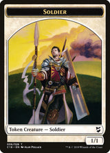 Angel // Soldier Double-Sided Token [Commander 2018 Tokens]