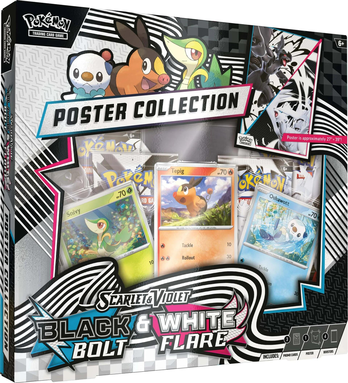Pokemon - Scarlet & Violet: Black Bolt - Unova Poster Collection