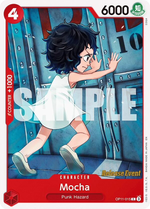 Mocha [A Fist of Divine Speed Release Event Cards] OP11-015