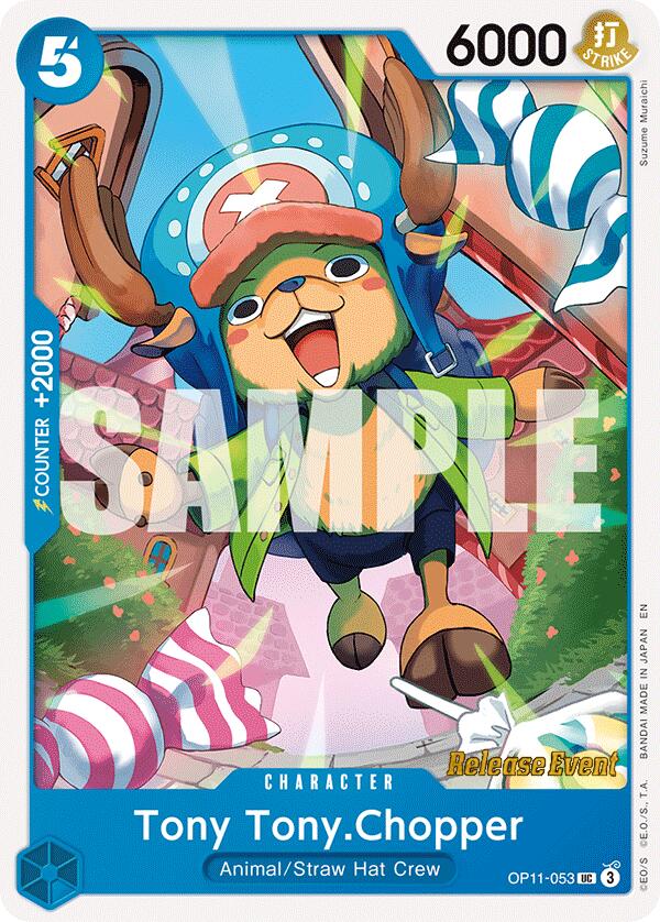 Tony Tony.Chopper [A Fist of Divine Speed Release Event Cards] OP11-053