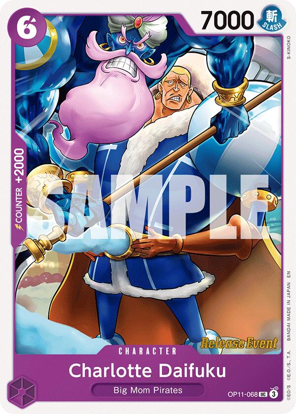 Charlotte Daifuku [A Fist of Divine Speed Release Event Cards] OP11-068