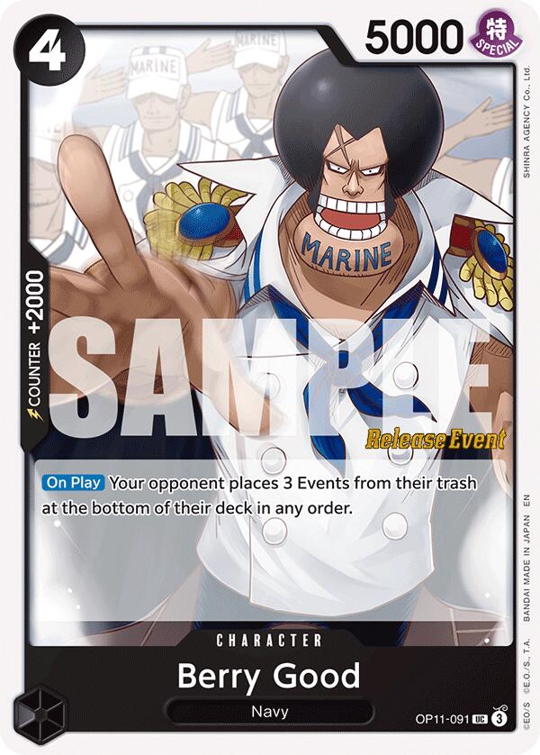 Berry Good [A Fist of Divine Speed Release Event Cards] OP11-091