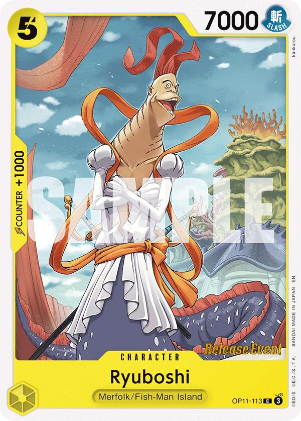 Ryuboshi [A Fist of Divine Speed Release Event Cards] OP11-113