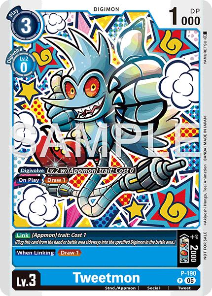 Tweetmon [P-190] (Store Tournament 2025 Vol.3 Participation Pack) [Promotion Cards]