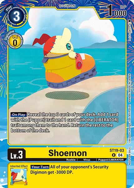 Shoemon [ST19-03] (Regulation Battle Vol. 2) [Promotion Cards]