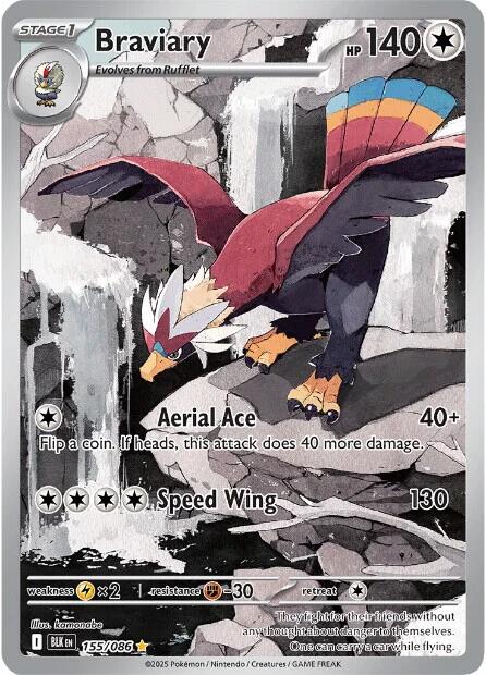 Braviary (155/086) [Scarlet & Violet: White Flare]