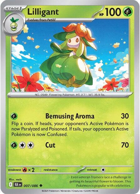 Lilligant (007/086) [Scarlet & Violet: Black Bolt]