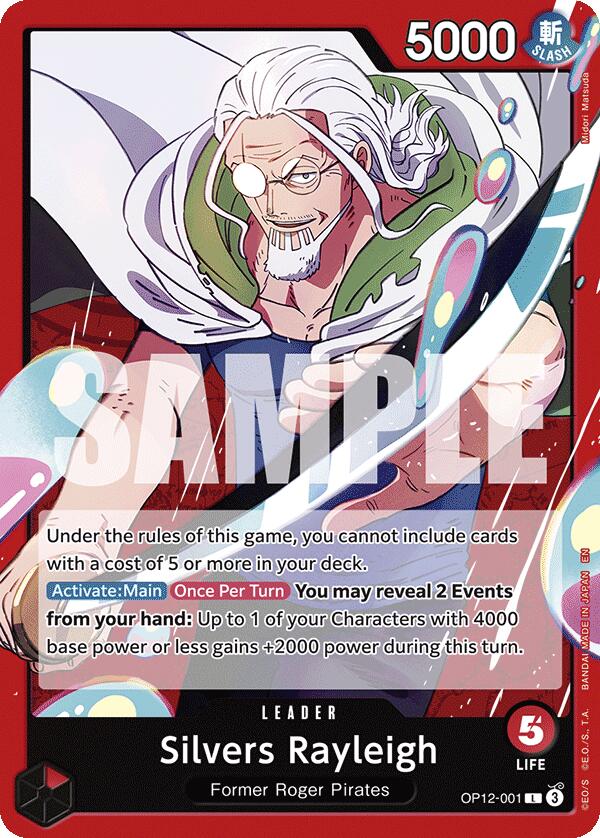 Silvers Rayleigh [Legacy of the Master] OP12-001