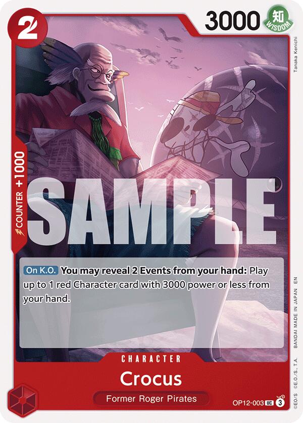 Crocus [Legacy of the Master] OP12-003