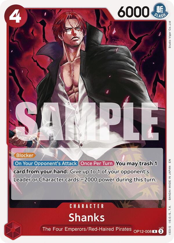 Shanks [Legacy of the Master] OP12-008