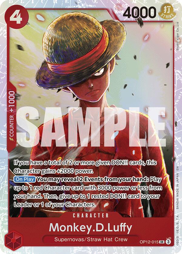 Monkey.D.Luffy [Legacy of the Master] op12-015