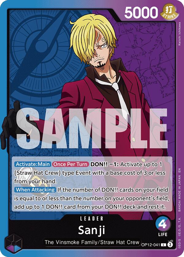 Sanji [Legacy of the Master] op12-041