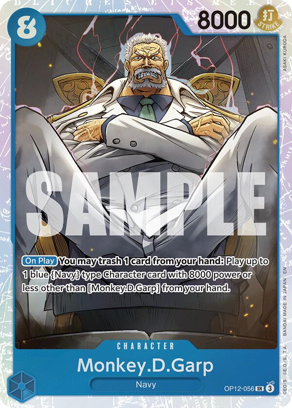 Monkey.D.Garp [Legacy of the Master] op12-056