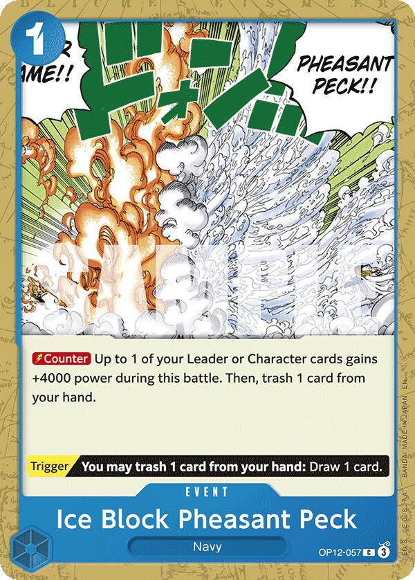 Ice Block Pheasant Peck [Legacy of the Master] op12-057