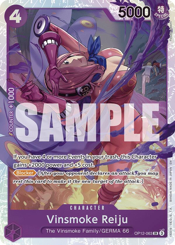 Vinsmoke Reiju [Legacy of the Master] op12-063