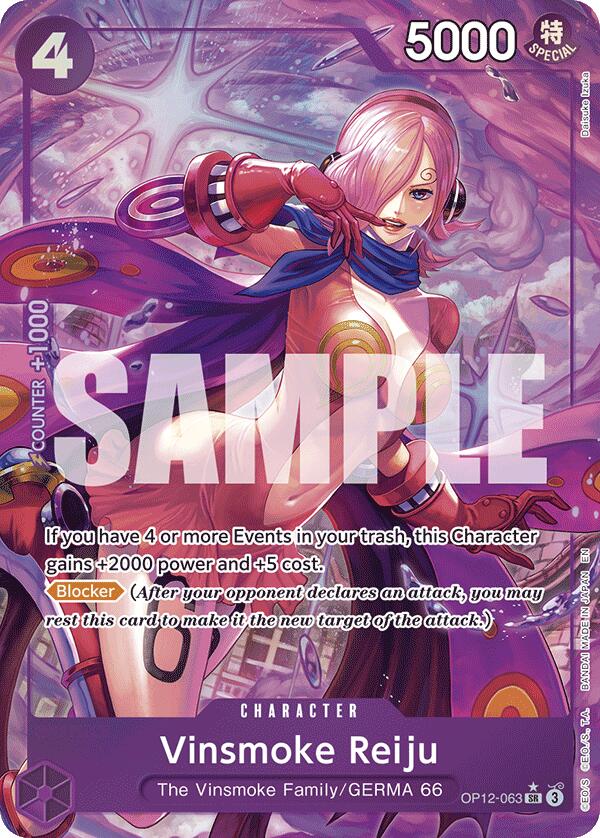 Vinsmoke Reiju (Alternate Art) [Legacy of the Master] op12-063
