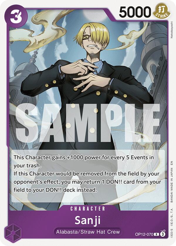 Sanji [Legacy of the Master] op12-070