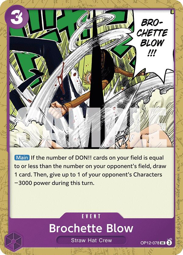 Brochette Blow [Legacy of the Master] op12-078