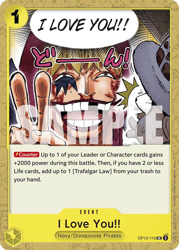 I Love You!! [Legacy of the Master] op12-115