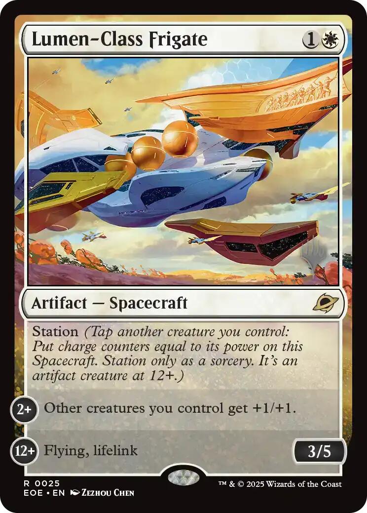 Lumen-Class Frigate [Edge of Eternities Promo Pack]