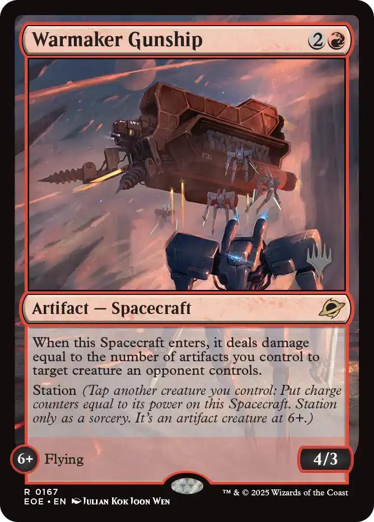 Warmaker Gunship [Edge of Eternities Promo Pack]