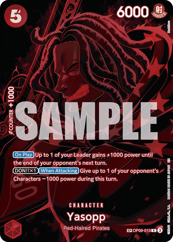 Yasopp (SP) [Legacy of the Master] op09-013