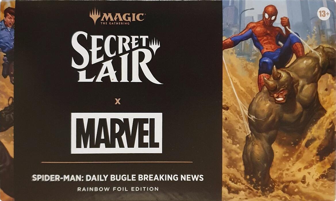 Secret Lair Drop: Secret Lair x Marvel's Spider-Man: Daily Bugle Breaking News (Rainbow Foil Edition)
