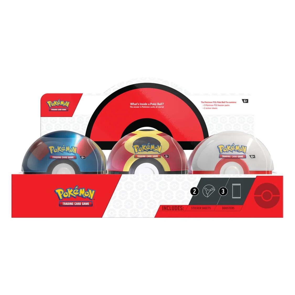 Pokemon - Poke Ball Tin - Display (2025)