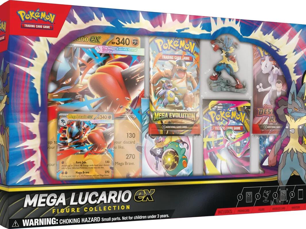 Pokemon - Mega Lucario ex - Premium Figure Collection
