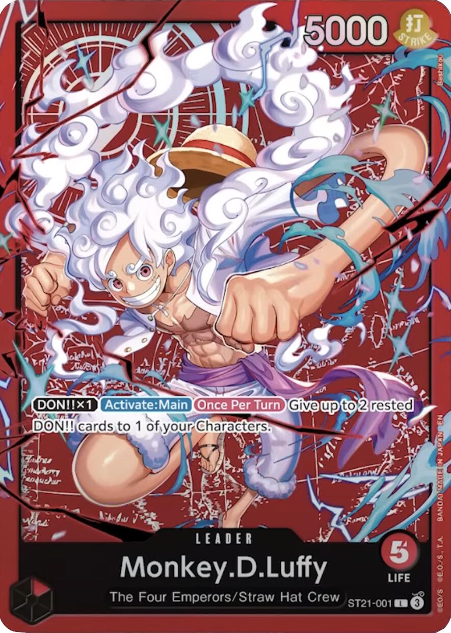 Monkey.D.Luffy (ST21-001) (Luffy Deck) [Learn Together Deck Set]