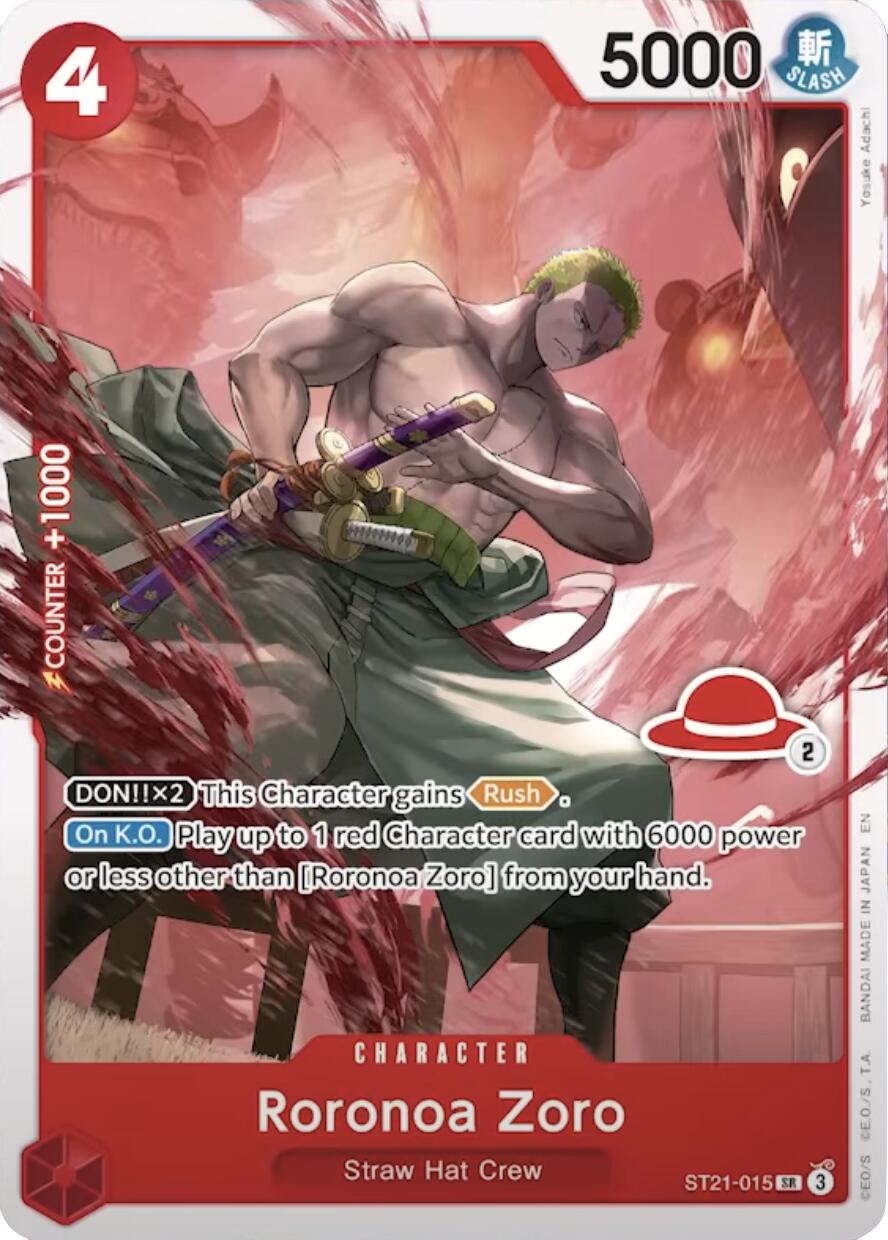 Roronoa Zoro (ST21-015) (Luffy Deck) [Learn Together Deck Set]
