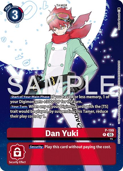 Dan Yuki [P-199] (Digimon Story: Time Stranger Promo Pack) [Promotional Cards]