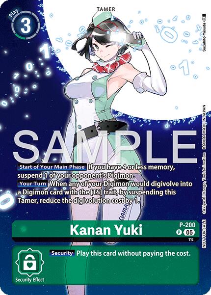 Kanan Yuki [P-200] (Digimon Story: Time Stranger Promo Pack) [Promotional Cards]