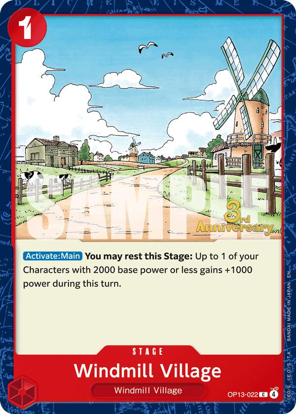 Windmill Village [Carrying On His Will: 1st Anniversary Tournament Cards]