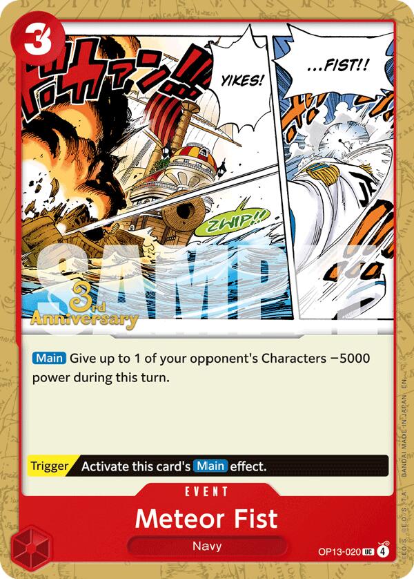 Meteor Fist [Carrying On His Will: 1st Anniversary Tournament Cards]