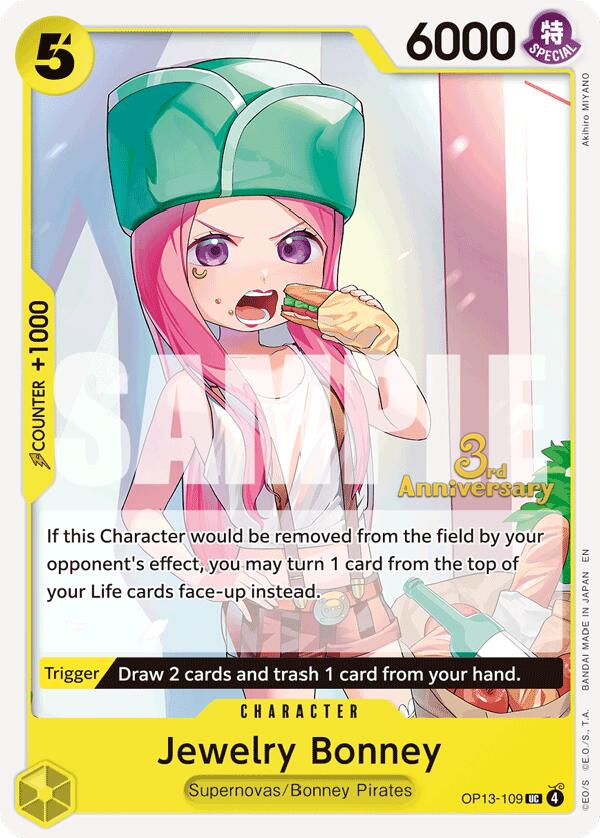 Jewelry Bonney [Carrying On His Will: 1st Anniversary Tournament Cards]