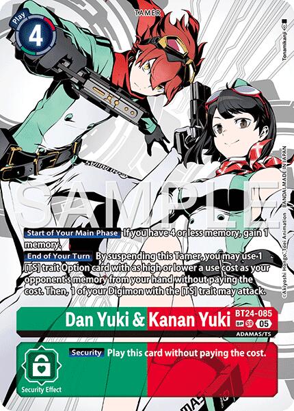Dan Yuki & Kanan Yuki [BT24-085] (SP) [Time Stranger]