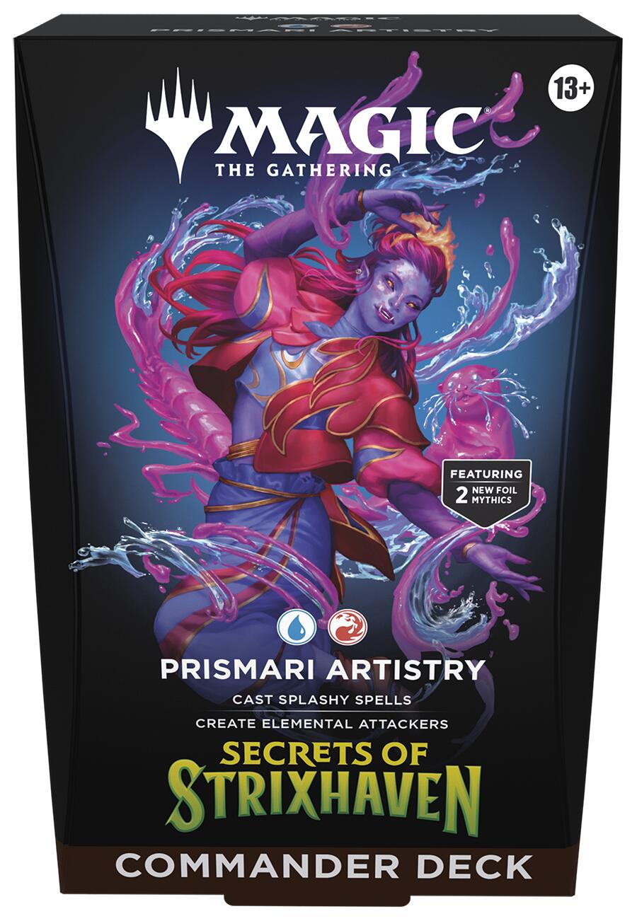 Magic the Gathering - Secrets of Strixhaven Commander Deck - Prismari Artistry