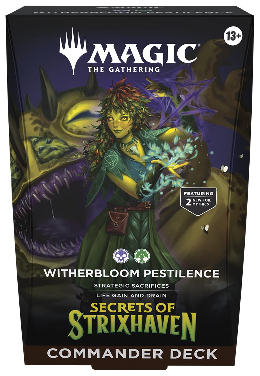 Magic the Gathering - Secrets of Strixhaven Commander Deck - Witherbloom Pestilence