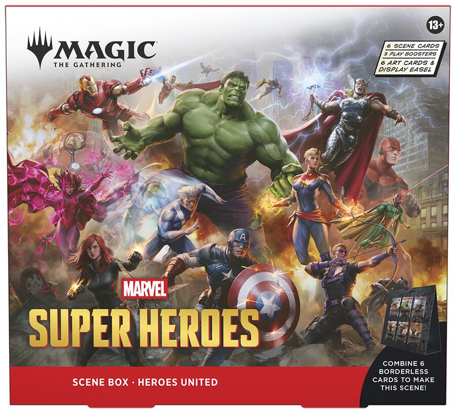 Marvel Super Heroes Scene Box - Heroes United (Pre-Order: Release Date: 06-26-2026)