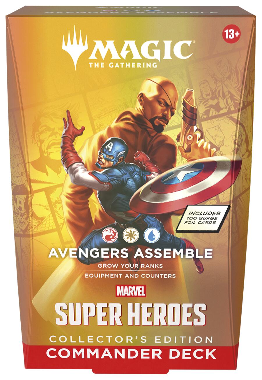 Marvel Super Heroes Commander Deck - Avengers Assemble (Collector's Edition) (Pre-Order: Release Date: 06-26-2026)