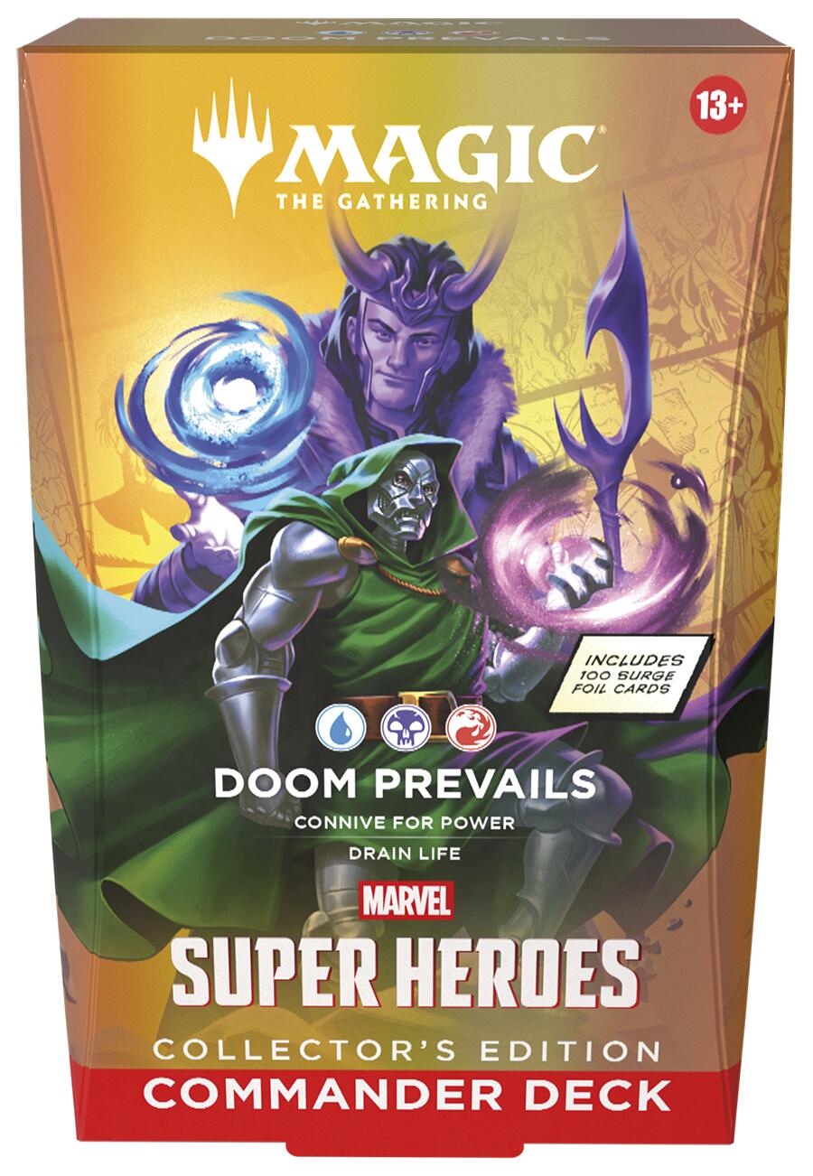 Marvel Super Heroes Commander Deck - Doom Prevails (Collector's Edition) (Pre-Order: Release Date: 06-26-2026)