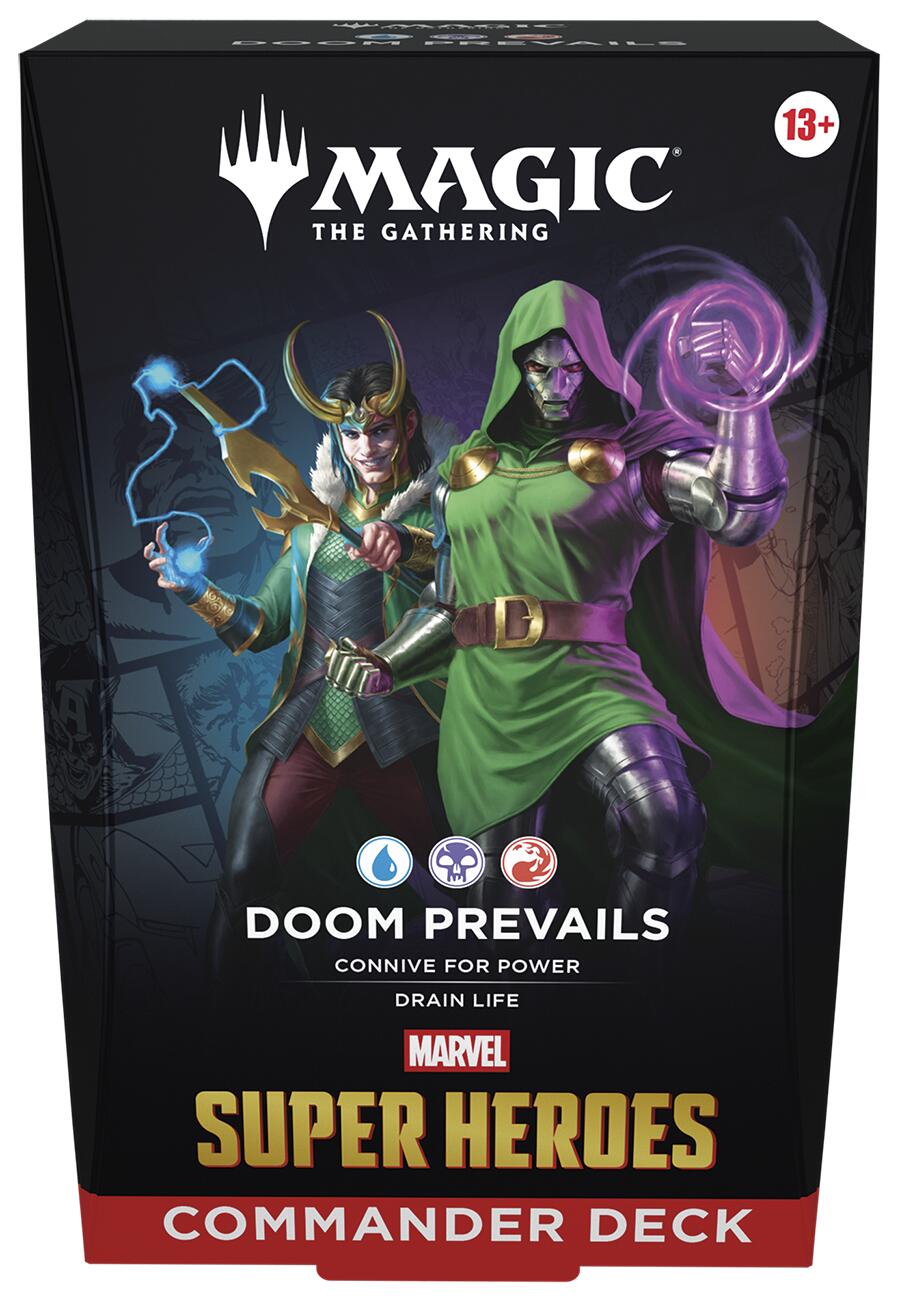 Marvel Super Heroes Commander Deck - Doom Prevails (Pre-Order: Release Date: 06-26-2026)