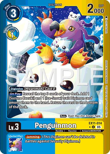 Penguinmon [EX11-014] (Alternate Art) [Dawn of Liberator]