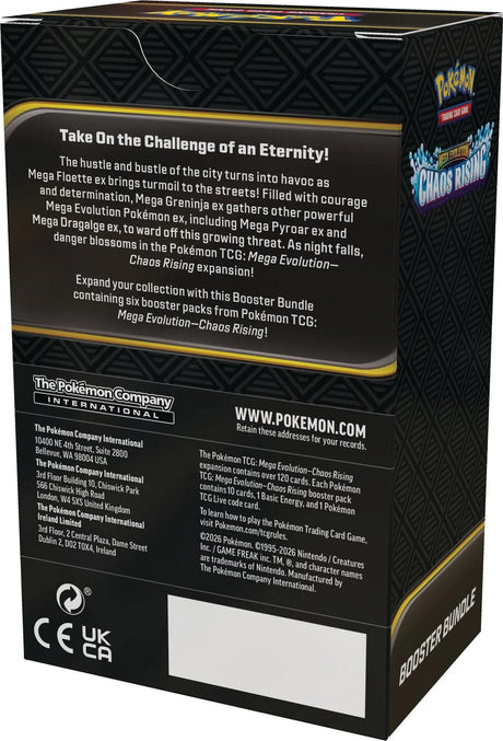 Pokemon - Mega Evolution: Chaos Rising Booster Bundle